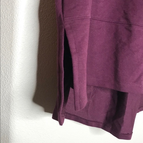 AVIA Metropolis Burgundy Workout Cropped Hoodie - Picture 6 of 8